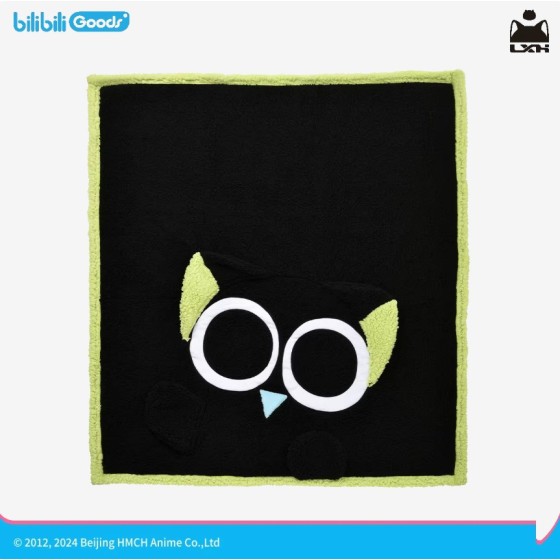 Official genuine plush blanket from The Legend of Luoxiaohei classic series, soft and warm fleece blanket.